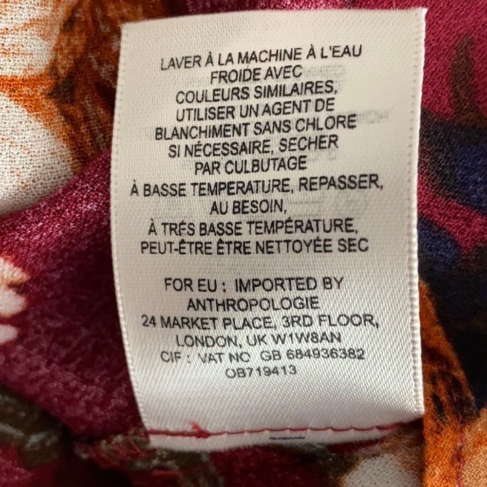 HD in Paris | Anthro Ruby Floral Gail Surplice Wrap Blouse - Picture 11 of 12